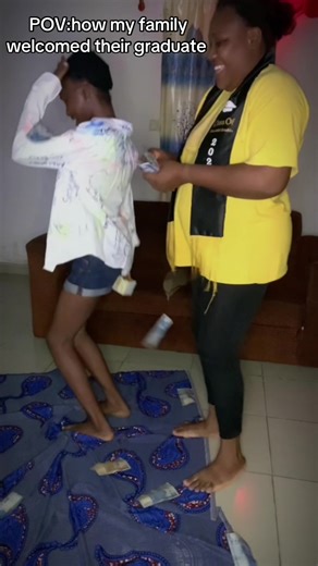 Family Celebrates Graduate's Amazing Accomplishment