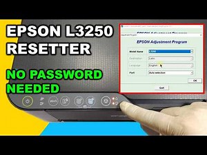 Epson L3250 Ink Pad Resetter (No Password Needed)