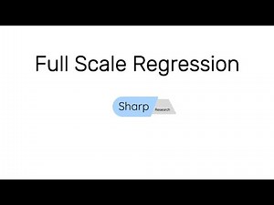 EPISODE 23 - Building a Complete Trading Strategy Regression Analysis
