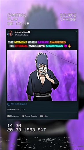 SASUKE’S NEW EYES ARE INSANE 🤯🔥