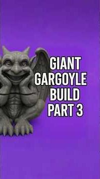 3D Printing a Giant Gargoyle Wing 🪨 Part 3 #shorts