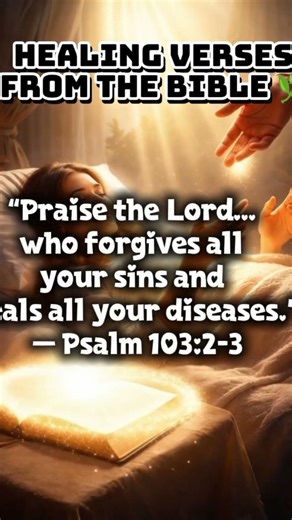 BIBLE VERSES FOR HEALING #affirmations #motivation #faith