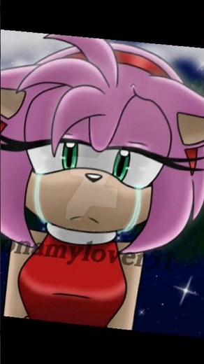 Amy rose crying tributes #sonic #amyrosethehedgehog #crying #sad