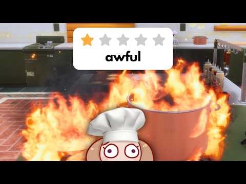 a girl who can't cook plays cooking simulator