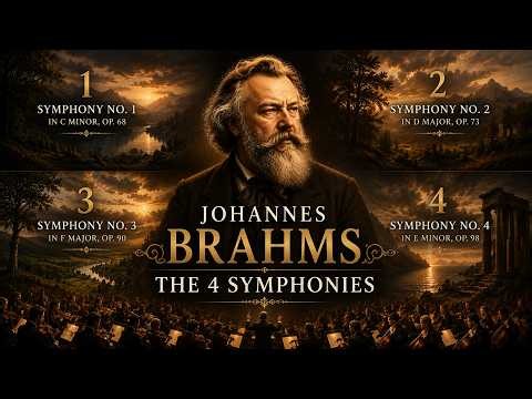 Johannes Brahms ~ The 4 Symphonies (Complete Collection)
