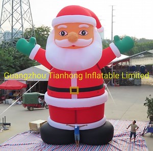 [Hot Item] 10m 33FT Tall Big Outdoor Christmas Inflatable Giant Inflatable Santa Claus