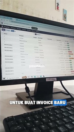 membuat invoice dalam beberapa detik tanpa ribet dan mudah #fypシ #odoo #tutorial #bikin #invoice
