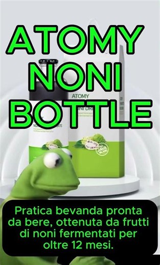 🫐 ATOMt NONI BOTTLE – Energia naturale che si sente ogni giorno! #atomyitalia #noni #integrazione