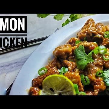 lemon chicken | how to make easy and tasty lemon chicken recipe | CRAVYLICIOUS