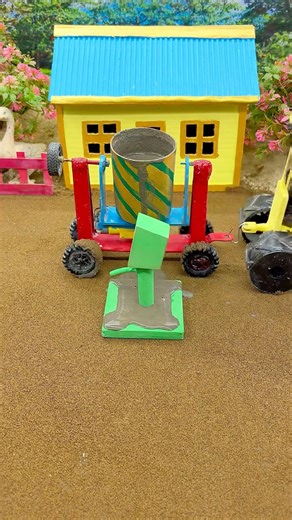 💧 Real Work Hand Pump Installation | DIY Mini Construction Project 🚰🔧 #shorts