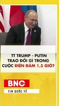 What did President Trump and Putin discuss during their 90-minute phone call?