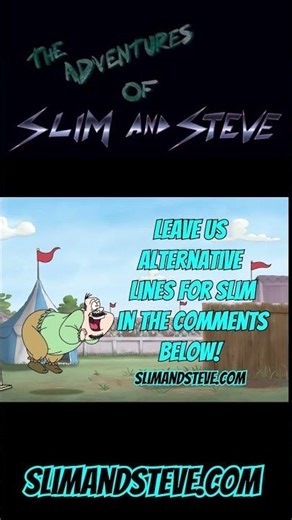 Slim and Steve - Suggest New Dialogue for Slim #animation #indieanimation #cartoon #funny