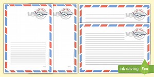 Airmail Page Borders
