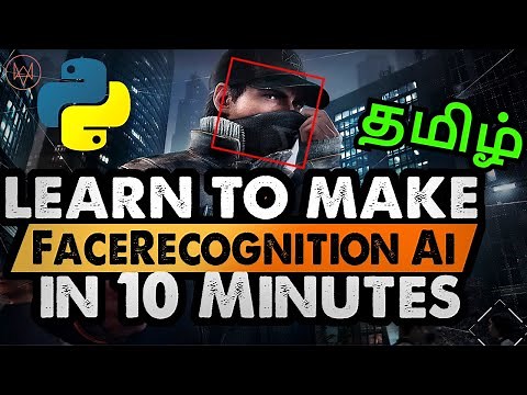 Learn To make a FaceRecognition AI in 10 Minutes with Python || #codinganna