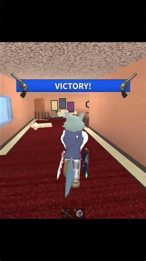 Escaping The Big Bad Wolf be like... 💀 #roblox #shorts #funny #mm2 #murdermystery2