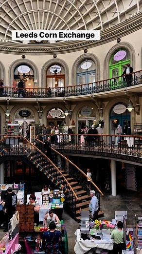 The stunning architecture of Leeds Corn Exchange ❤️ | Secret Yorkshire