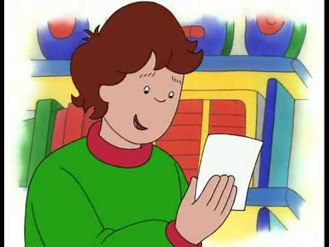 Caillou Videos Channel - Caillou Say Cheese