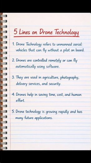Drone Technology Explained in 5 Lines | Future Tech
