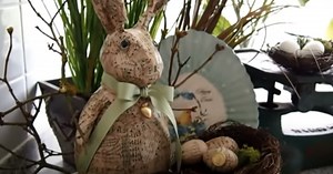 Vintage Style DIY Easter Bunny Project