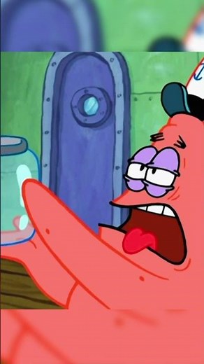 Patrick Tries to Open a Jar ⭐️ with Dominika In Real Life | SpongeBob #SHORTS