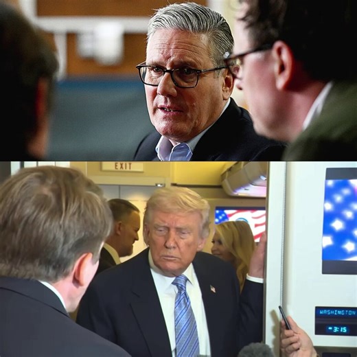 🚨 WOW! President Trump just laid the HAMMER on British PM Keir StarmerStarmer must resign!Q: He's in trouble...should he quit?TRUMP: "Unless he can straighten out immigration, where he's WEAK, and if he doesn't start drilling, stop with the windmills all over the place, which are causing havoc!""They're unsightly. They're ruining the landscape. If he doesn't stop with the windmills, he's got to do energy. He's got to open up the North Sea. You know, he's got one of the greatest oil fines anywhe