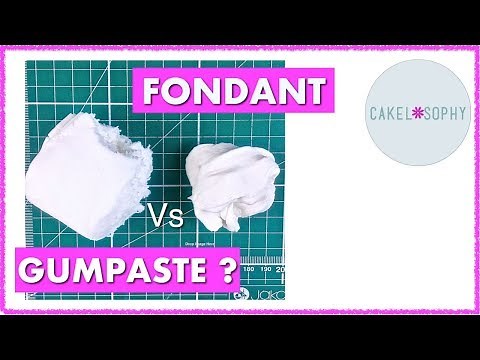 Fondant Vs Gumpaste: Compare and Contrast