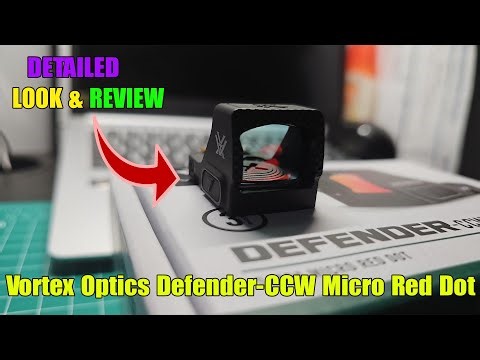 Vortex Optics Defender-CCW - Perfect fit for my pistol!