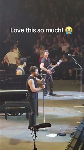 Jonas Brothers reunion! #concert #firstconcert #jonasbrothers #whenyoulookmeintheeyes