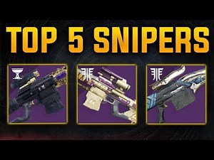 Destiny 2: Top 5 Snipers for PVP