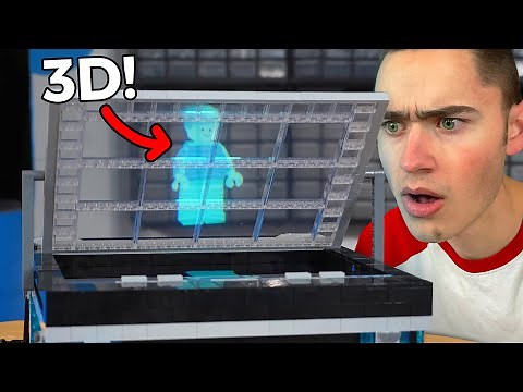 I Built a Working LEGO Hologram Table!!