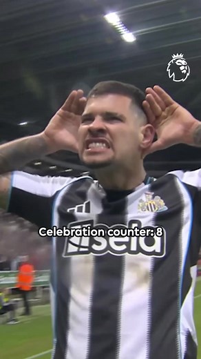 Newcastle United Emote Wheel Fun During Premier League Match