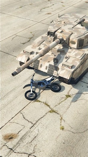 Sanchez Bike vs Rhino Tank Evolution Across Every GTA Game #gta #shortfeed #gtaglitch