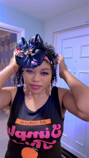 Easy Bow Head Wrap Tutorial