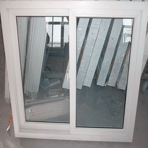 Easy Installing Cheapest Prices UPVC Sliding Window Single Glass