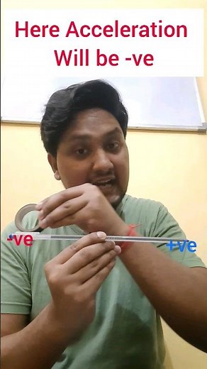 How can acceleration be negative #acceleration #physics