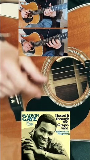 ‘I Heard It Through The Grapevine’ Marvin Gaye vsn MULTI-GUITAR ARRANGEMENT (Standard - Capo 6)