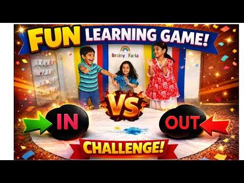 IN & OUT activity for Children 🧒👧 | Preschool Learning Fun