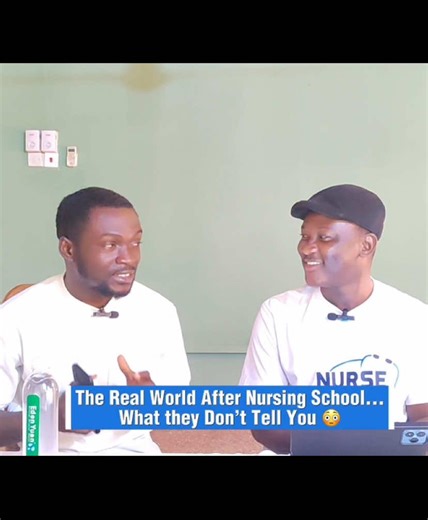 #creatorsearchinsights Nursing school is just the beginning… the real world hits different 💉💭 Full conversation with Mr. Yeboah Prince…… watch full interview on YouTube: NURSE KELVIN TV @Abena Yeboah @Nurse BB Arthur @Miss_Adofowaa🤎🍫💐 @@NhaaYaaah👌🇵🇷~latan🤍💞 @☮️❤️GIGI💐💕