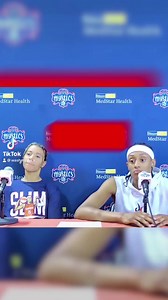 80K views · 170 reactions | NEVER a dull moment with these two  #shorts #wnba | Washington Mystics | Facebook