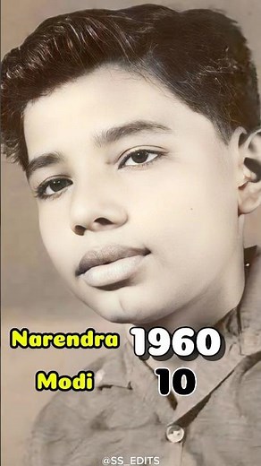 Narendra Modi Age Transformation 1950-2025 | Life Journey Of Pm Modi | #modi #shorts