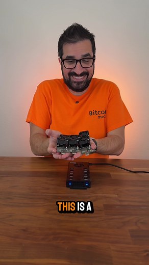 The Disruptor USB Solo Bitcoin Miner is ideal for anyone from beginners to crypto veterans looking to mine Bitcoin independently without hassle. Its compact design, wireless capabilities, and bold aesthetics make it perfect for home or office setups. All this for – a small price for big potential! www.bitcoinmerch.com or click the link in our bio #bitcoin #mining #bitcoinmerch #bitcoinmining #usbbitcoinminer #disruptor