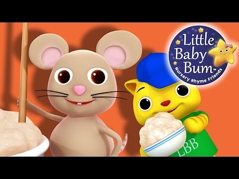 Pease Porridge Hot | Nursery Rhymes for Babies by LittleBabyBum - ABCs and 123s