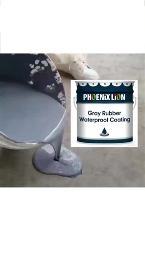 This waterproof coating forms a tight layer that helps block moisture effectively. #waterproofcoating #waterproofing #coating #beforeafter