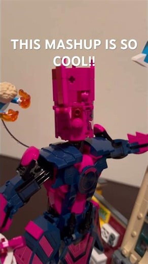 MY DISPLAY OF THE FANTASTIC 4 & DAILY BUGLE #lego #marvel #fantasticfour #legomarvel #legodisplay