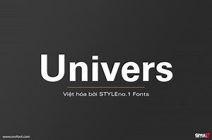 [Trả phí] SVN-Univers (27 fonts) - Việt hóa - STYLEno.1 Fonts