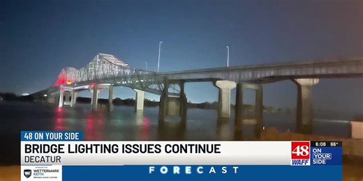 Decatur causeway bridge suffers another light outage