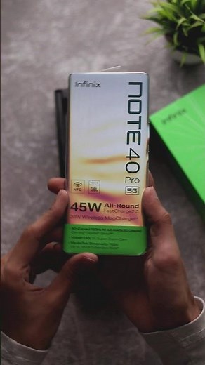 infinix note 40 pro 5g unboxing ⚡#infinixnote40pro