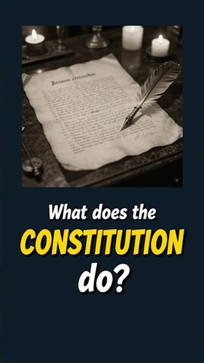 U.S. Citizenship Test Question: What Does the Constitution Do? #uscitizenshiptest