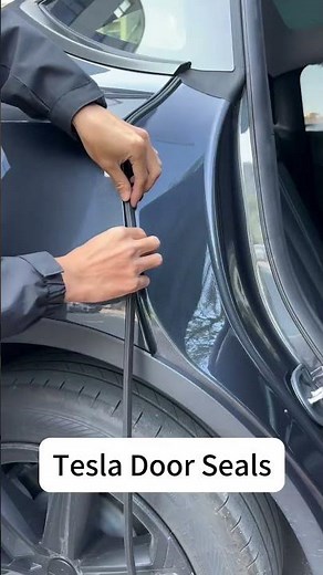 Premium Tesla Door B Pillar Seal Strip | Durable Weatherproof Upgrade for Model S/3/X/Y #tesla