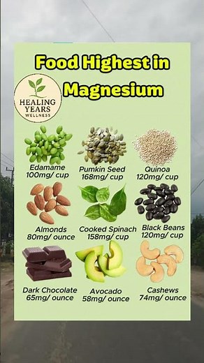 Top 9 Foods Highest in Magnesium | Natural Sources of Magnesium for Better Health